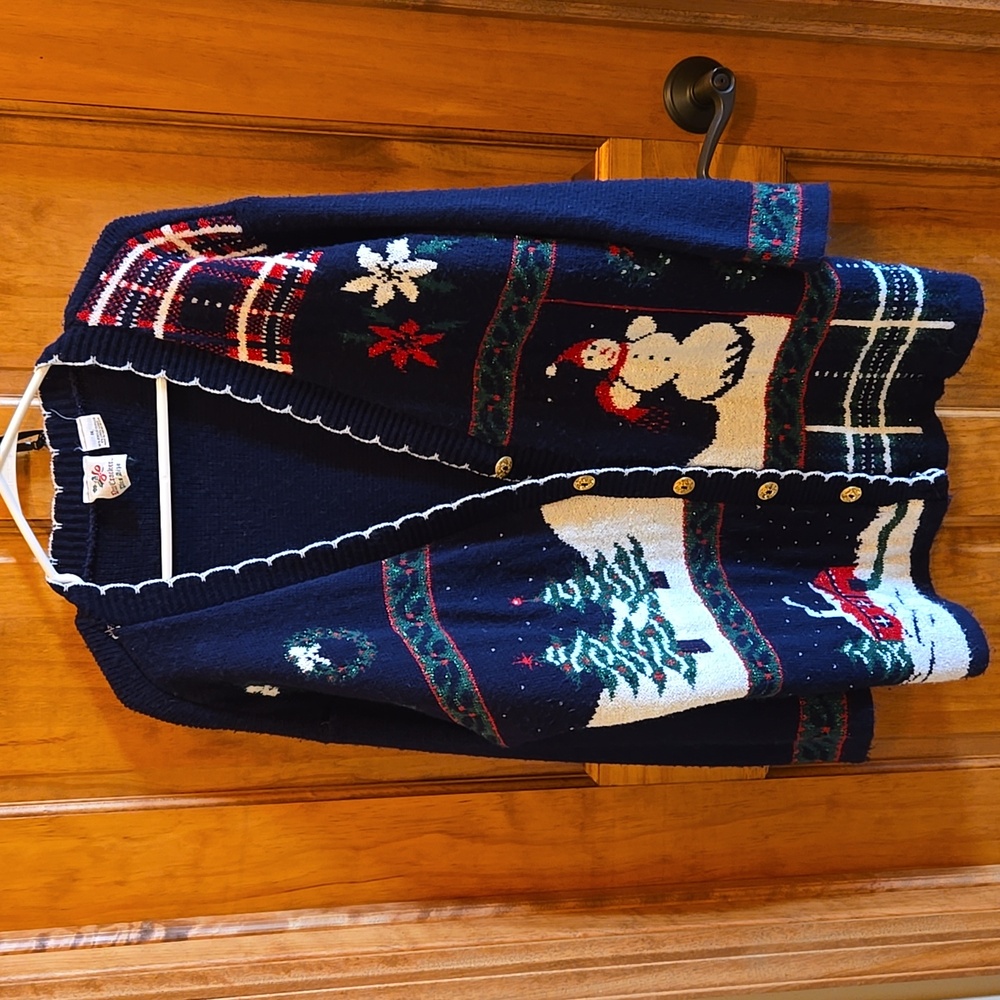 Nut Cracker vintage ugly sweater size 1X